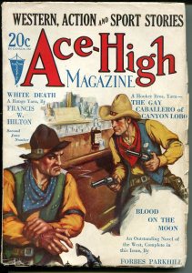 PULP:  Ace-High #2 6/1931-Clayton Pubs-Eggenhofer-pulp thrills-Hooker Bros-Gr...