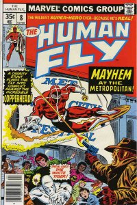 Human Fly, The #8 VG ; Marvel | low grade comic Bill Mantlo