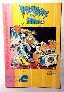 Invaders from Home #3 (1990) Piranha Press 1st Print Comic Book