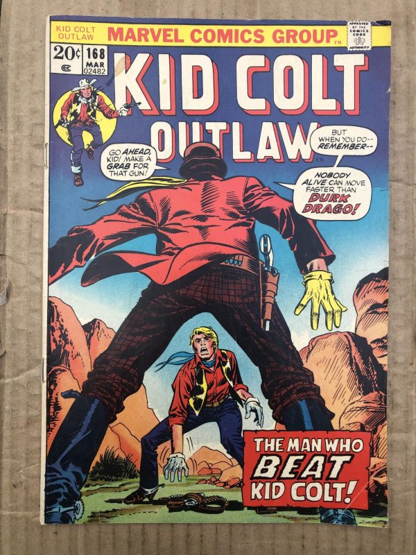 Kid Colt Outlaw #168 (1973)