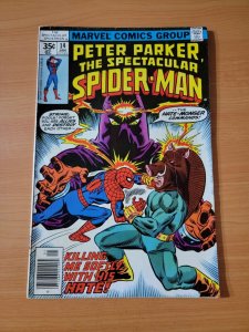 Spectacular Spider-Man #14 Newsstand Variant ~ FINE FN ~ 1978 Marvel Comics