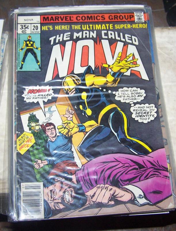 NOVA # 20 1978 MARVEL  PROJECT X RICHARD RIDER