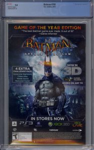 BATMAN #700 CGC 9.8 