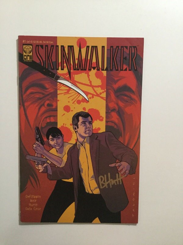 Skinwalker 1 Signed By Brian Hurtt Near Mint Nm Oni Press