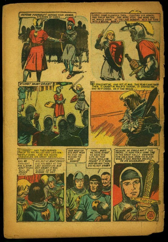 Valor #5 1955- EC Comics- Verpoorten Collection - Reading Copy 