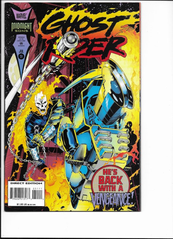 Ghost Rider #51 Direct Edition (1994)