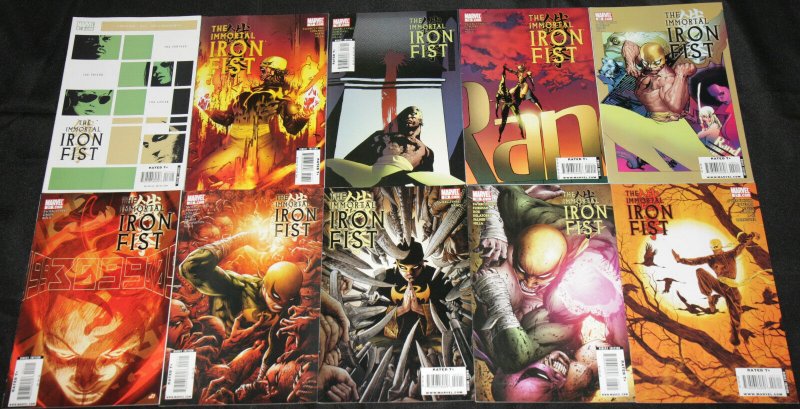 Modern Marvel IRON FIST 23pc Count Mid-High Grade Comic Lot VF-NM Netflix Show