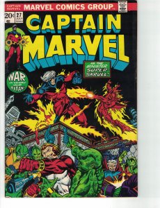 Captain Marvel (1st Series) #27 FN; Marvel | Eros - Starfox - details inside