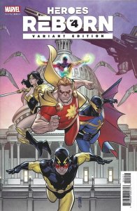 Heroes Reborn #4 2021 Median 1:25 Marvel Comics EB119