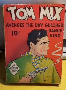 Big Little Book - Tom Mix Avenges the Dry Gulched Range King