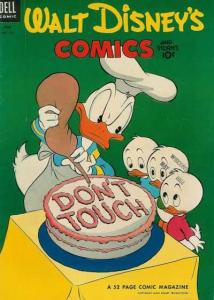 Walt Disney's Comics and Stories #153, VG (Stock photo)