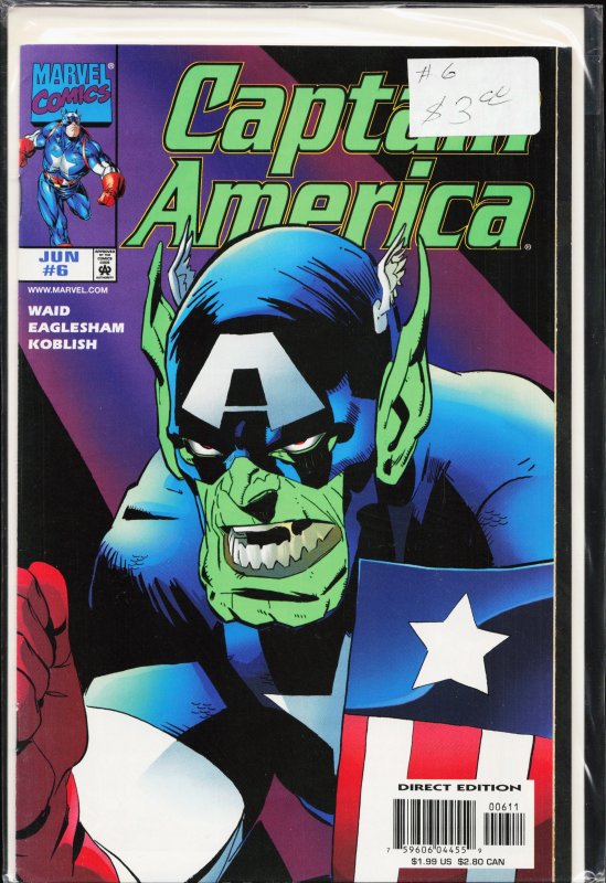 Captain America #6 (1998) Captain America