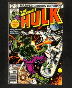Incredible Hulk (1962) #250 Silver Surfer!