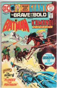 Brave and the Bold #120 Batman and Kamandi GIANT