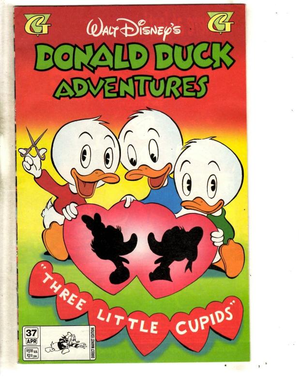 Lot Of 4 Donald Duck Adventures Gladstone Comic Books # 37 38 39 40 CA2