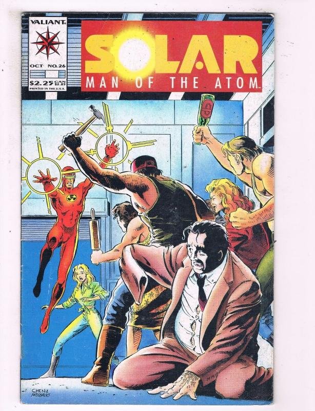 Solar Man Of The Atom #26 VF Valiant Comics Comic Book DE19