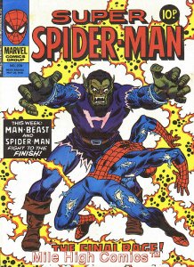 SUPER SPIDER-MAN AND CAPTAIN BRITAIN  (UK MAG) #276 Fine