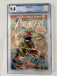 Avengers #121 CGC 9.8  vs Taurus and Zodiac (1974)