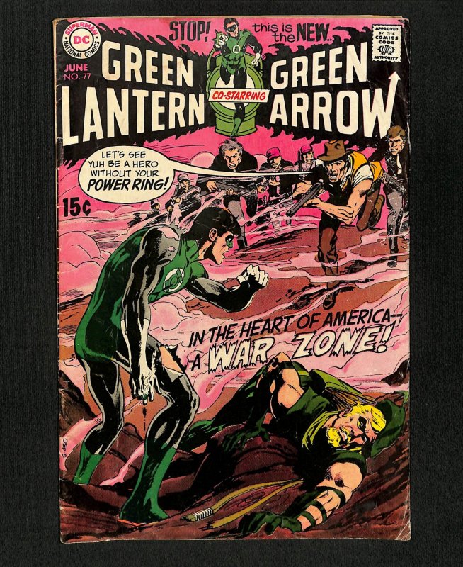 Green Lantern #77 Neal Adams Cover!