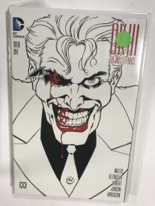 Dark Knight III: The Master Race #1 ComicPop Collectibles Sketch Cover (2016)...