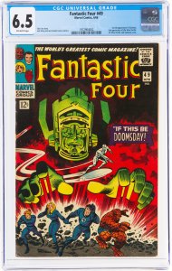 Fantastic Four #49 (1966) CGC Graded 6.5