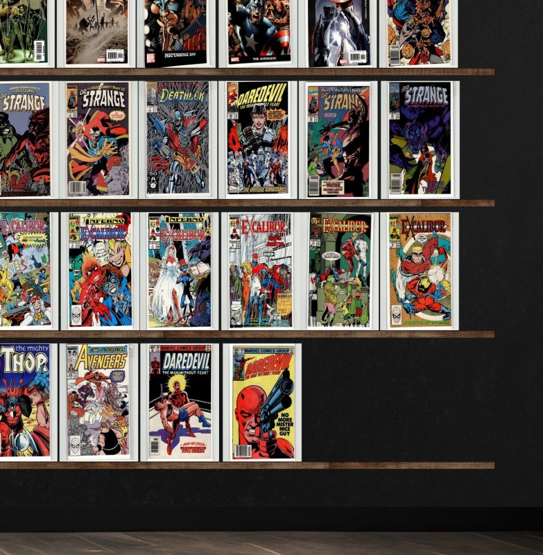 Huge Lot 150+ Comics with X-Factor, Excalibur, Fantastic Four & More!