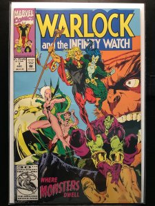 Warlock and the Infinity Watch #7 Newsstand Edition (1992)