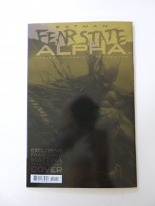 Batman: Fear State: Alpha Mattina Foil Cover NM condition