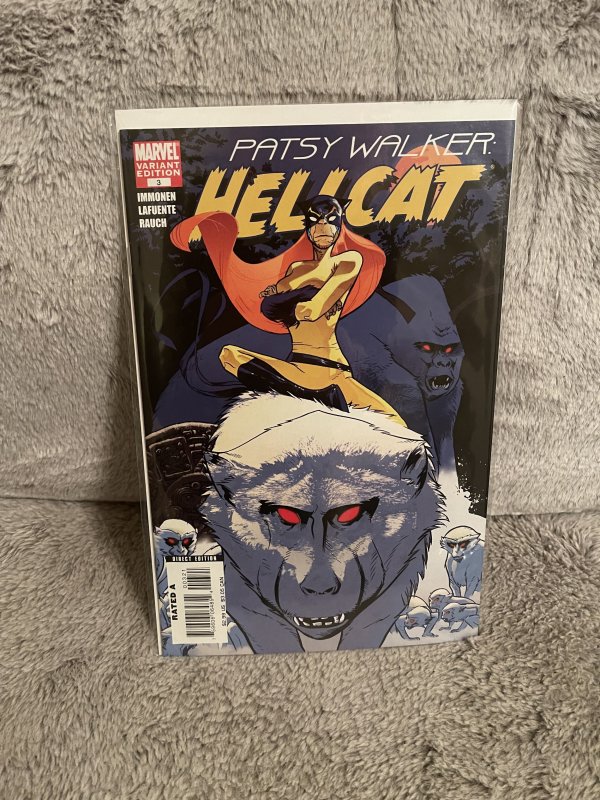 Patsy Walker Hellcat 3 Marvel Apes Variant