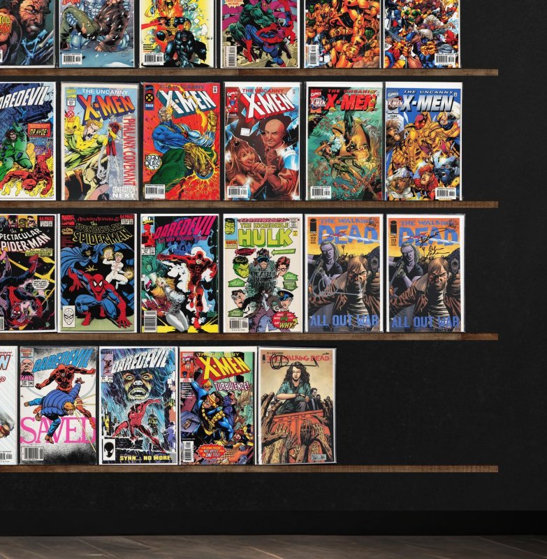 Huge Lot 150+ Comics with The Uncanny X-Men, Daredevil & More!