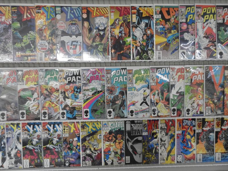 Huge Lot of 140+ Comics W/ X-Men, Alpha Flight, Power Pack! Avg. VF- Condition!