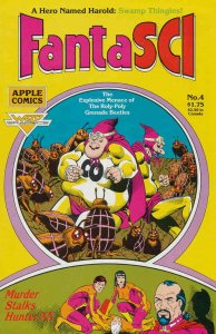 FantaSci #4 VF/NM ; Warp | Captain Obese