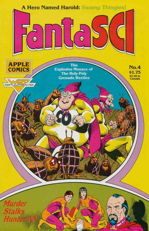 FantaSci #4 VF/NM ; Warp | Captain Obese