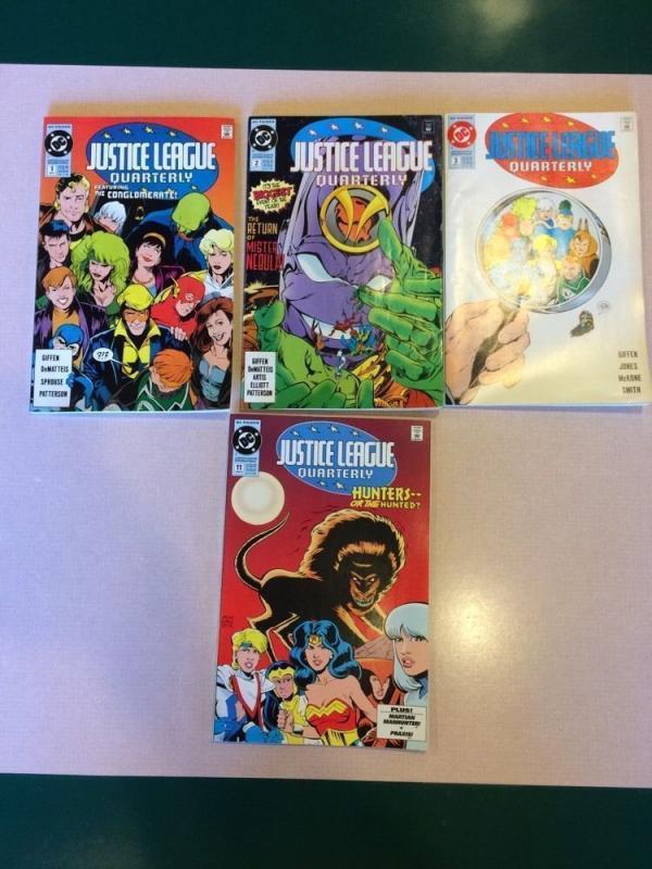 Justice League Quarterly 1 2 3 11 lot run set