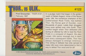 Marvel Universe II Trading Cards(Impel, 1991)