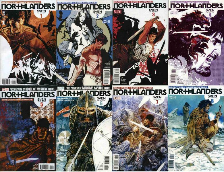 NORTHLANDERS (2008 VERTIGO) 1-8  Sven  complete story