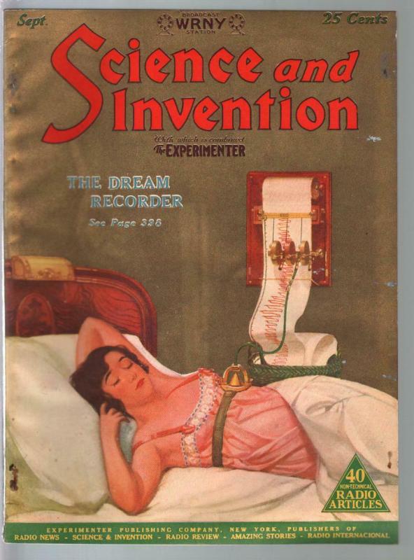 Science & Invention 7/1926-Gernsback-Build An Airplane-Cummings-Dunninger-FN-