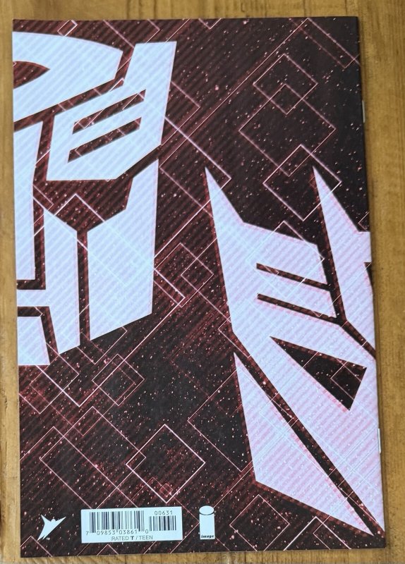 Transformers #6 Arocena 1:10 Variant Image Comics 2023 NM