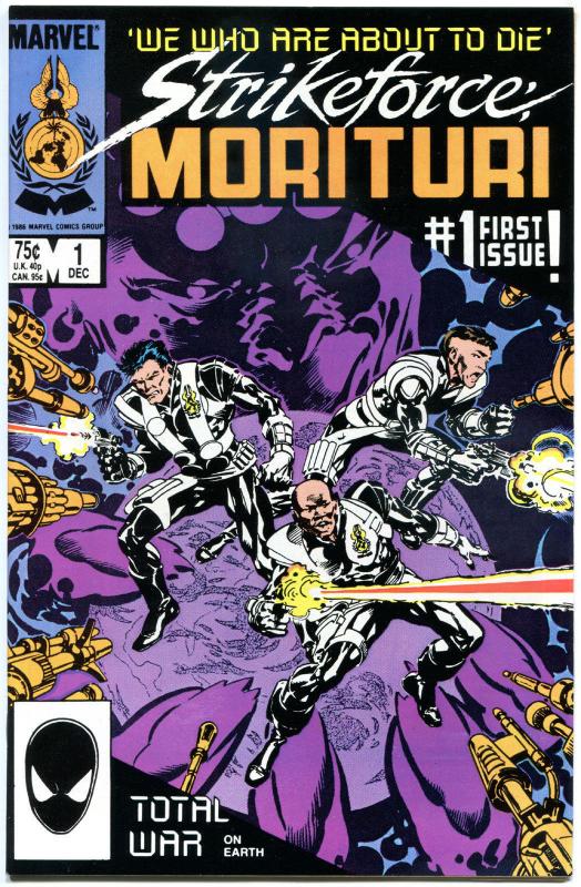 STRIKEFORCE MORITURI  #1 2 3 4 5 6 7 8 9 10 11 12 13 14-24, VF/NM, 1986, 24 iss