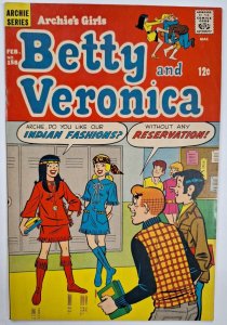 ARCHIES GIRLS BETTY & VERONICA (1950-1987) 158  (Feb 1969) VF  Dan De Carlo