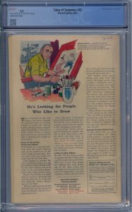 TALES OF SUSPENSE #42 CGC 2.5 IRON MAN JACK KIRBY STEVE DITKO DON HECK