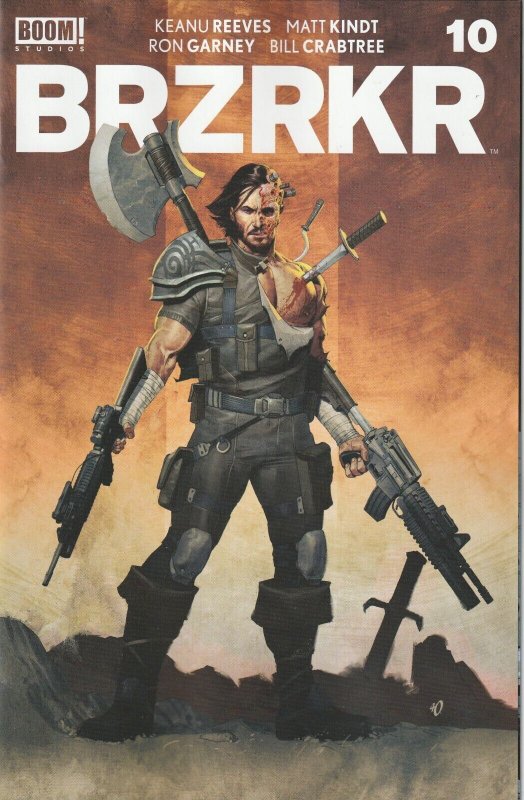 BRZRKR (BERZERKER) # 10 Variant 1:10 Cover E NM Boom! Studios [K5]