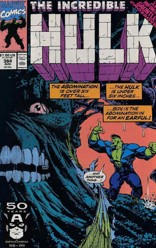 Incredible Hulk, The #384 VF/NM; Marvel | save on shipping - details inside 