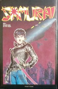 Samurai #1 (3rd Printing/Reprint #2) - Aircel Publishing - January 1986