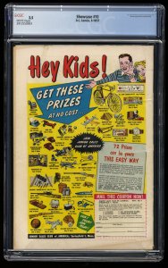 Showcase #10 CGC VG- 3.5 White Pages Superman and Lois Lane!