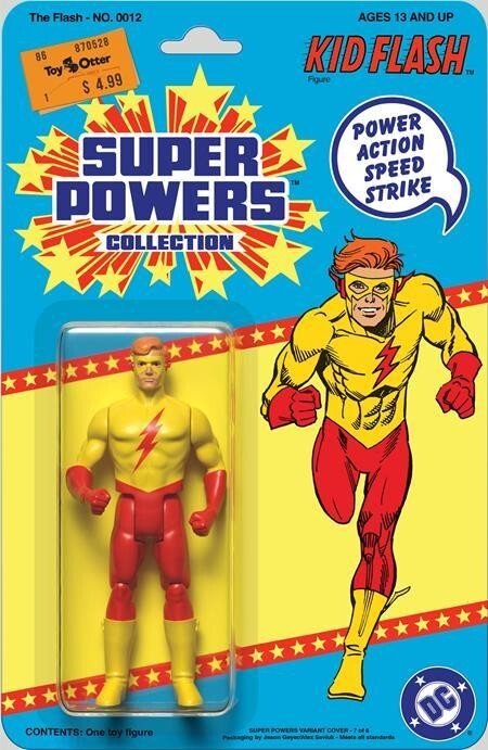Flash #12 Cvr D Jason Geyer & Alex Saviuk Dc Super Powers Var DC Comics Book