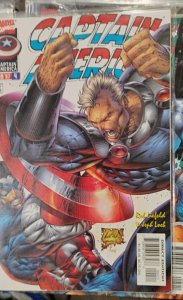 Captain America Vol 2  # 4  1997 marvel HEROES REBORN    ROB LIEFELD MASTER MAN