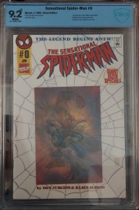 The Sensational Spider-Man #0 9.2 CBCS 1st App Ben Reilly as Spider-Man + more