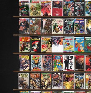 Huge Lot 230+ Comics with Incredible Hulk, Donald Duck & More!