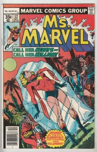 Ms. Marvel #12 (Dec-77) FN/VF Mid-High-Grade Ms. Marvel